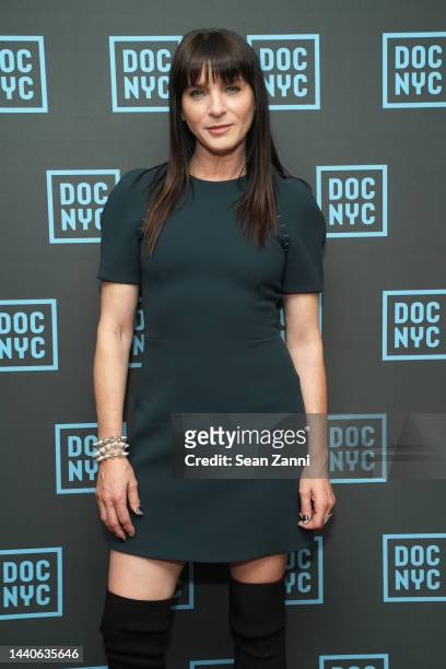Michele Hicks attends the premiere of fashion documentary series, Kingdom of Dreams at Doc NYC on November 10, 2022 in New York City.