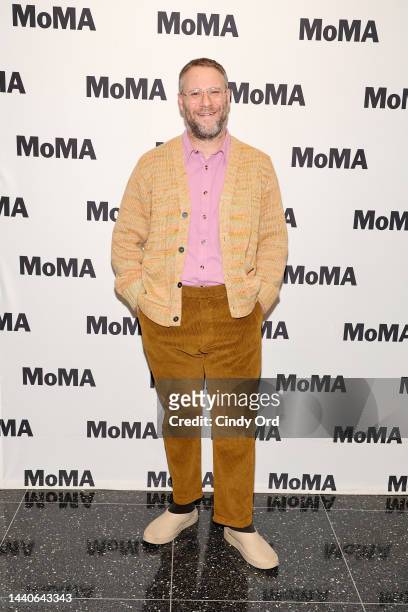 Seth Rogen attends the "The Fabelmans" screening during MoMA's 15th Annual The Contenders at Museum of Modern Art on November 10, 2022 in New York...
