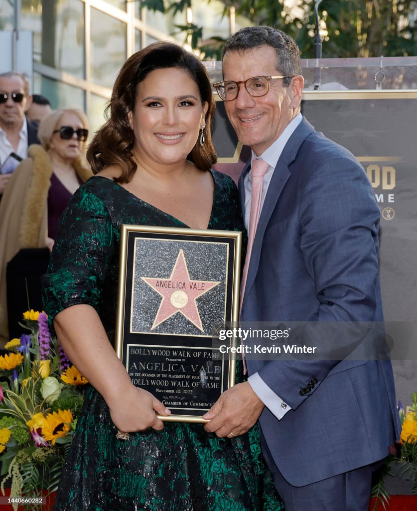 Angelica Vale Honored With Star On The Hollywood Walk Of Fame
