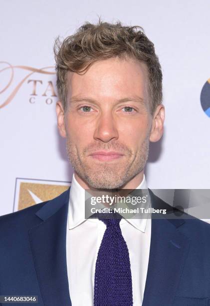 Barrett Foa attends the 2022 Heller Awards at Taglyan Complex on November 10, 2022 in Los Angeles, California.