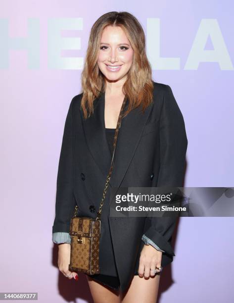Ashley Tisdale attends SHEGLAM's Glam House Pop-Up Hosted by Ashley Tisdale on November 10, 2022 in West Hollywood, California.