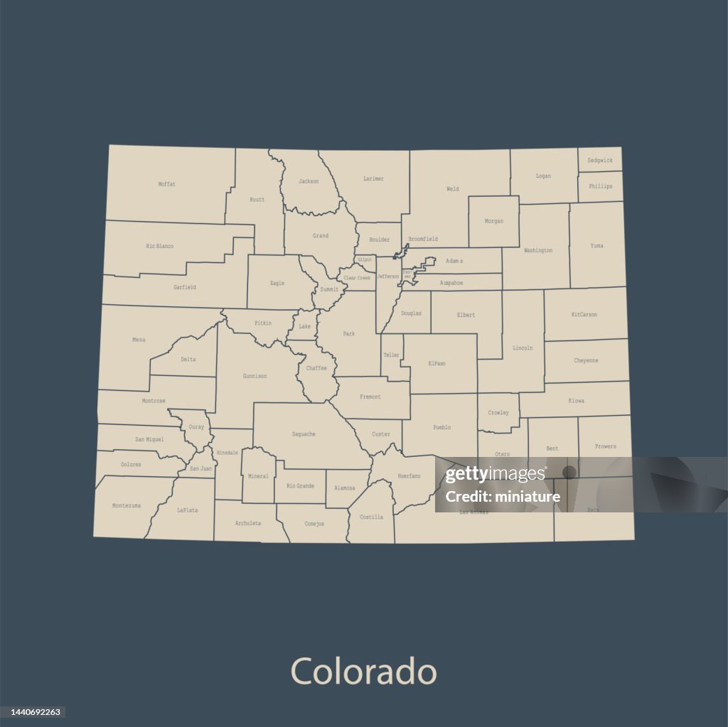 Colorado Karte