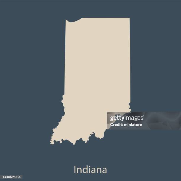Indiana Map High-Res Vector Graphic - Getty Images