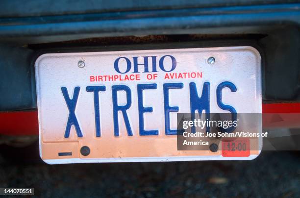 Vanity License Plate - Ohio