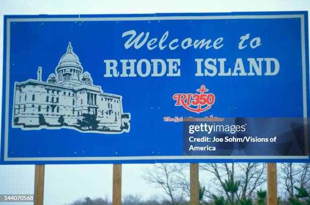 Welcome to Rhode Island Sign