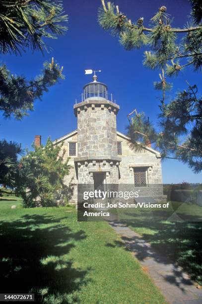 The Stonington Lighthouse and Old Lighthouse Museum, Stonington, Connecticut