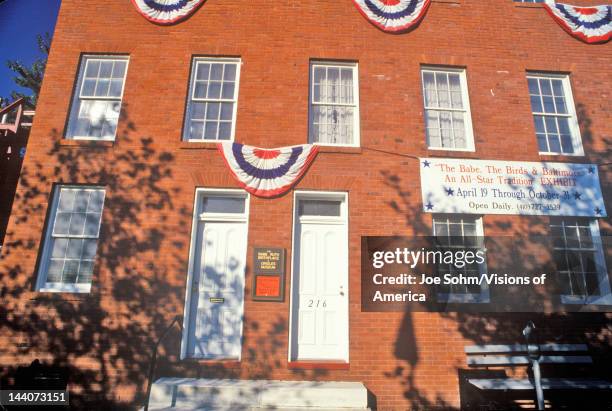 Babe Ruth's Birthplace and the Baltimore Orioles Museum, Baltimore, Maryland