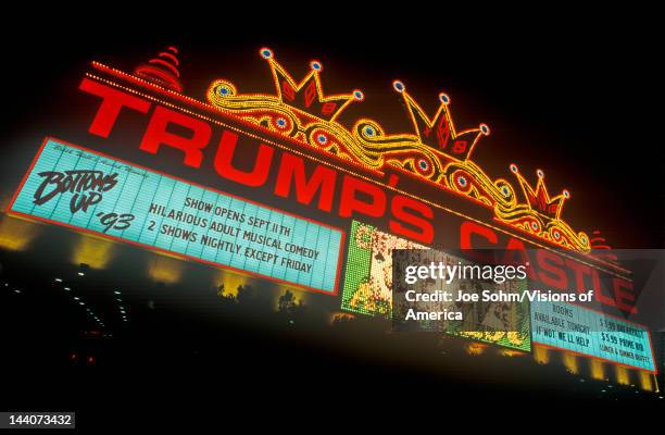 Trump's Castle Casino on boardwalk in Atlantic City, NJ