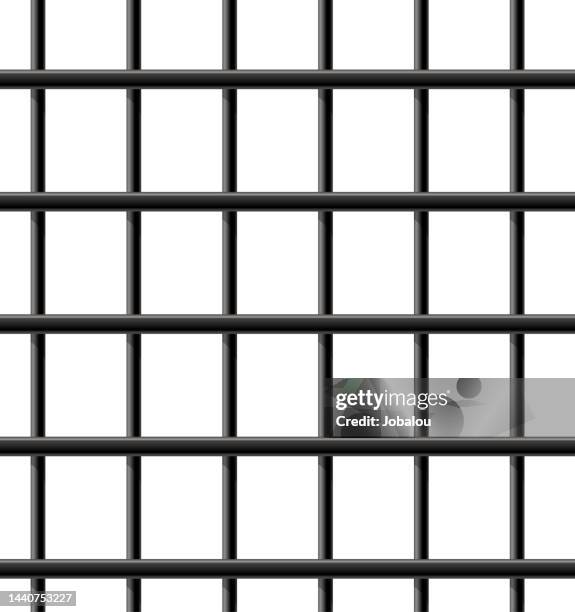 metal prison bar seamless pattern background - prison bars 幅插畫檔、美工圖案、卡通及圖標