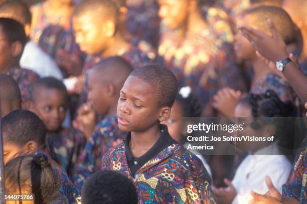 African-American youth choir, Washington DC