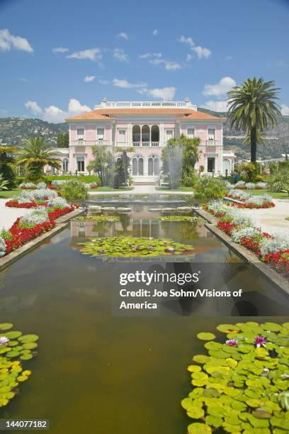 The Gardens and Villa Ephrussi de Rothschild, Saint-Jean-Cap-Ferrat, France