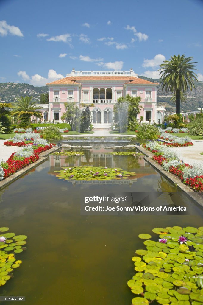 The Gardens and Villa Ephrussi de Rothschild, Saint-Jean-Cap-Ferrat, France