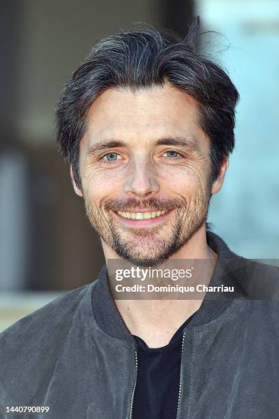 Raphaël Personnaz attends the 31th Sarlat Film Festival : Day Four on November 11, 2022 in Sarlat-la-Caneda, France.