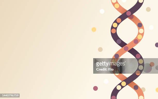 dna science research abstract background - dna purification stock illustrations