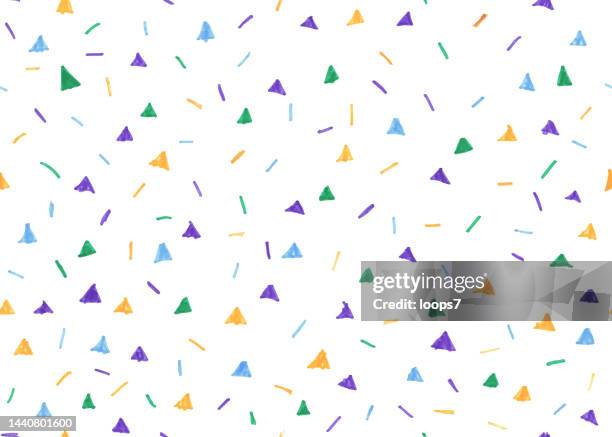 hand drawn lines & triangles - pixel perfect seamless pattern - pencil texture background stock illustrations