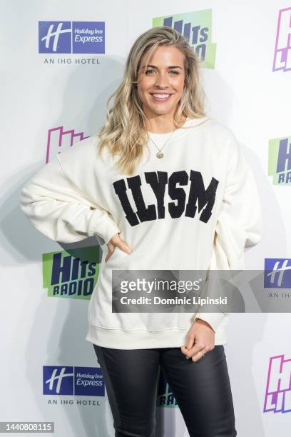 Gemma Atkinson attends HITS Radio Live Manchester at AO Arena on November 11, 2022 in Manchester, England.