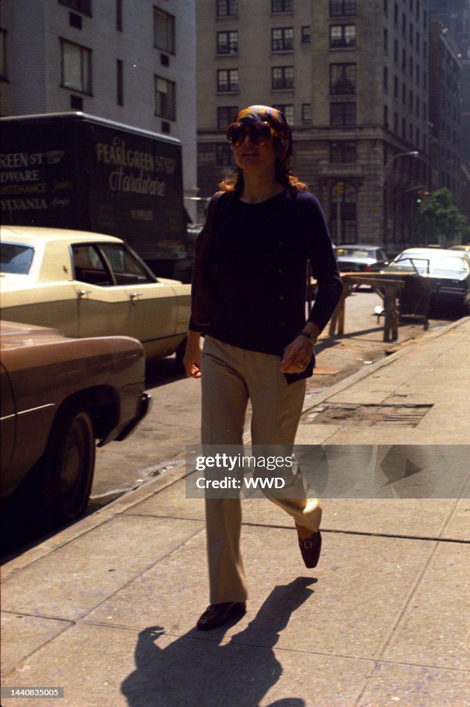 Jackie Onassis in Manhattan