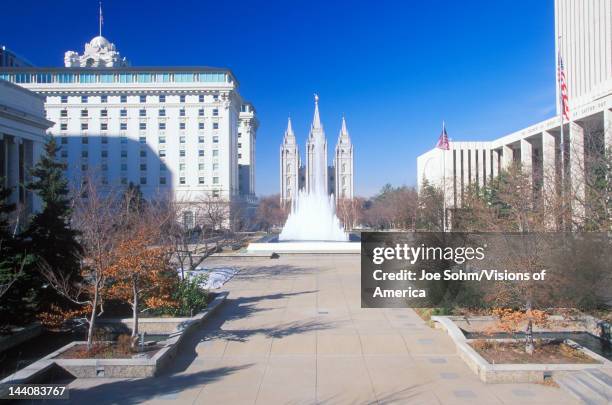 Mormon Temple in Salt Lake City Utah