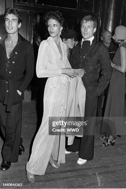 June Marshall and designer Clovis Ruffin at the Grand Ballroom opening