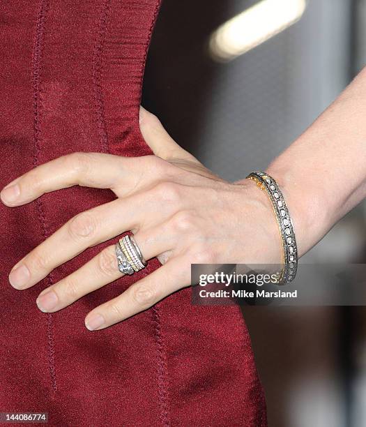 Michelle Pfeiffer attends the European Premiere of Dark Shadows at Empire Leicester Square on May 9, 2012 in London, England.