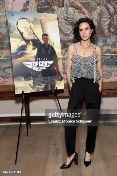 Jennifer Connelly attends a special CAA screening in support of Paramount Pictures' "Top Gun: Maverick" at the Whitby Hotel Theater on November 11,...
