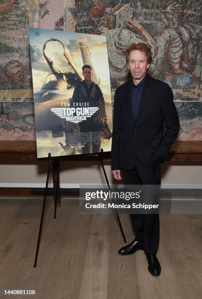 Jerry Bruckheimer attends a special CAA screening in support of Paramount Pictures' "Top Gun: Maverick" at the Whitby Hotel Theater on November 11,...