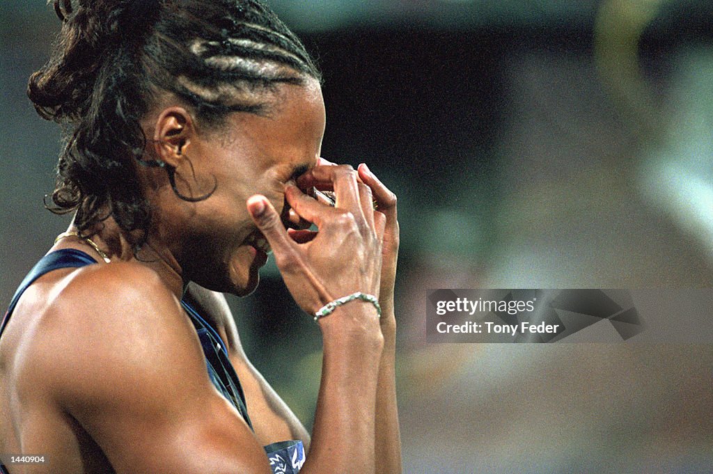 Marion Jones of the USA