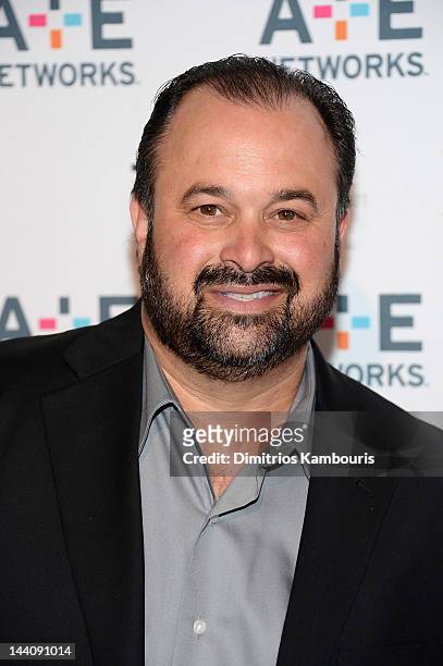 Frank Fritz of American Pickers attends the A+E Networks 2012 Upfront at Lincoln Center on May 9, 2012 in New York City.