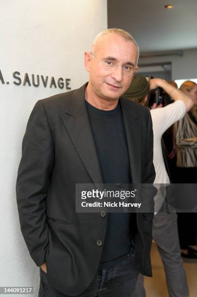 Johnny Elichaoff attends the opening of the House A. Sauvage flagship store on May 9, 2012 in London, England.