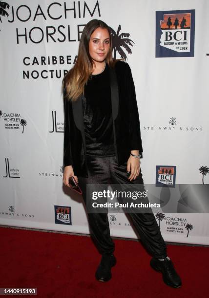 Kristi Tucker attends the Veterans Day concert to benefit "BaseCamp For Veterans" at NeueHouse Hollywood on November 11, 2022 in Hollywood,...