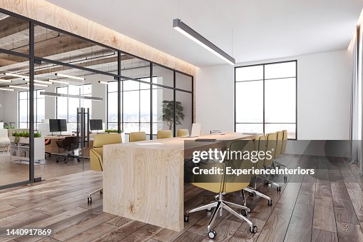 Modern meeting room interior Modern meeting room interior