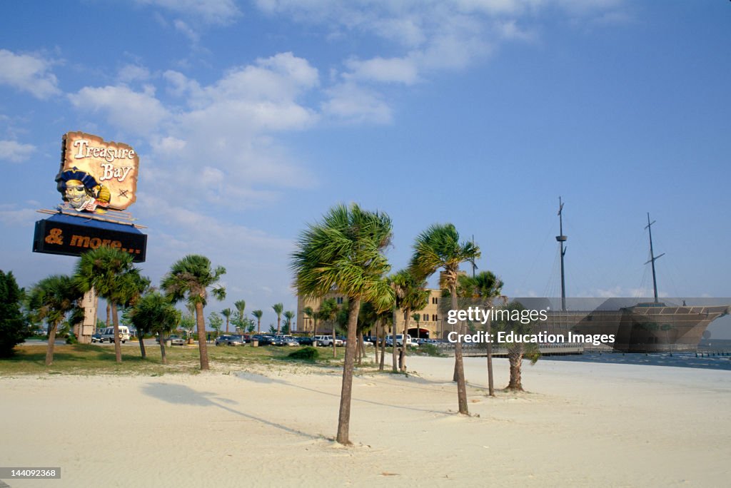 Mississippi, Biloxi, Gambling City, Treasure Bay Hotel.