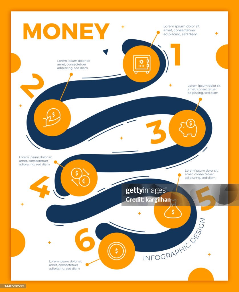Money Infographics High-Res Vector Graphic - Getty Images