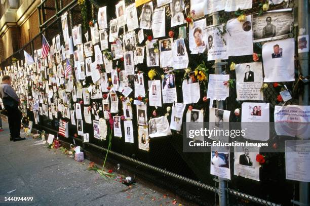 New York City, 9/11/2001, Lexington Avenue, Missing Persons Following World Trade Center Attack.