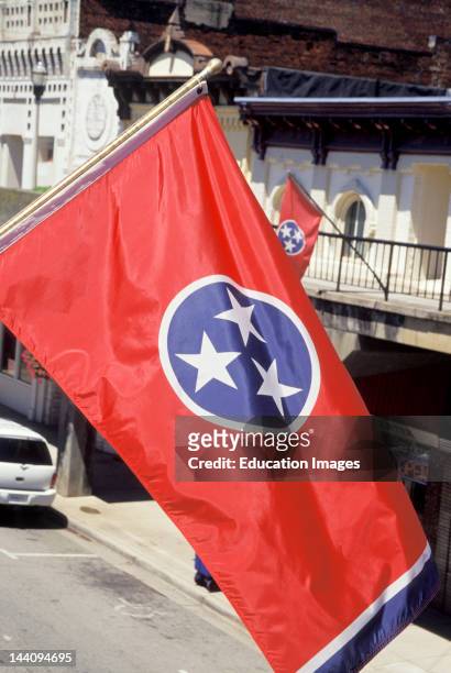 Tennessee, Morristown,State Flag, .