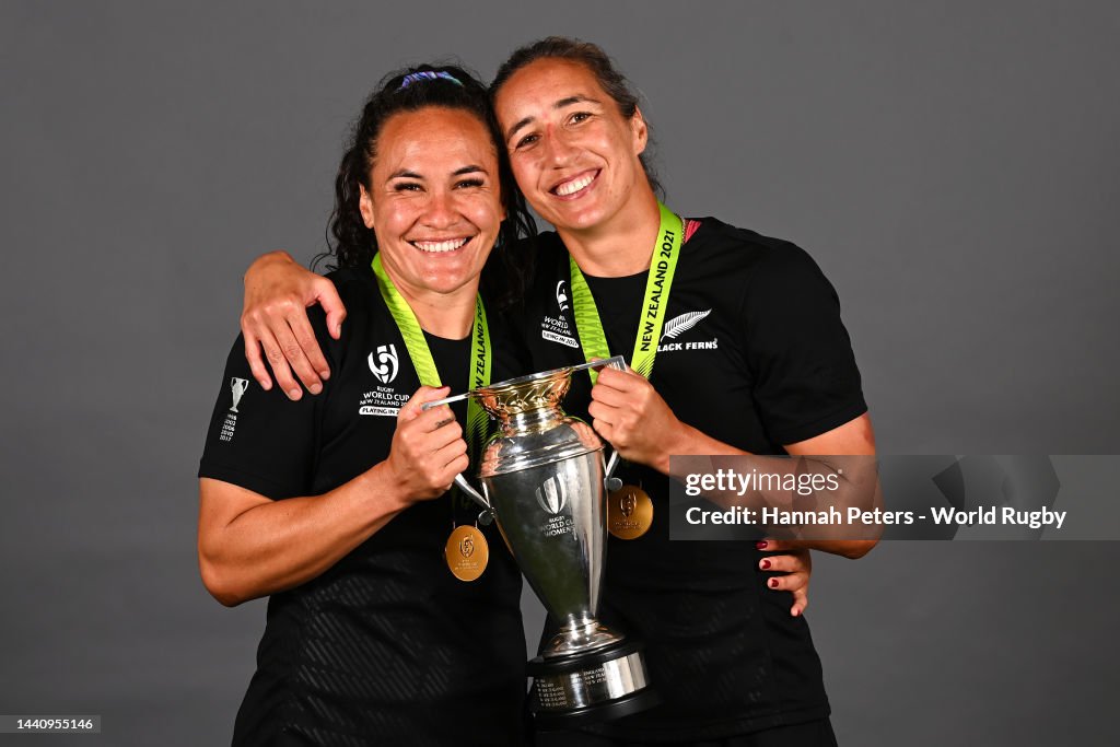 New Zealand Black Ferns Portraits At The Rugby World Cup 2021 Final