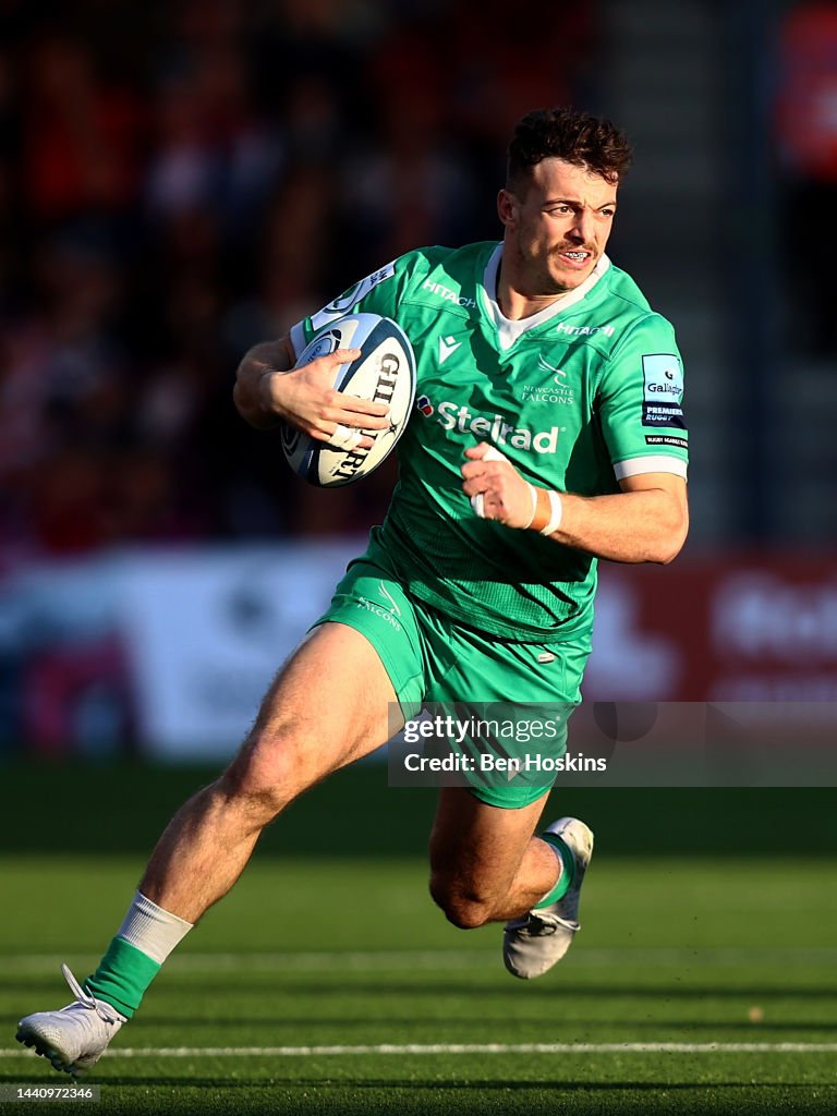 Adam Routledge Rugby Adam Radwan of Newcastle in action during the Gallagher Premiership ...