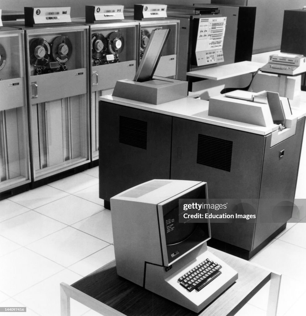 Ibm 360 Mainframe Computer.