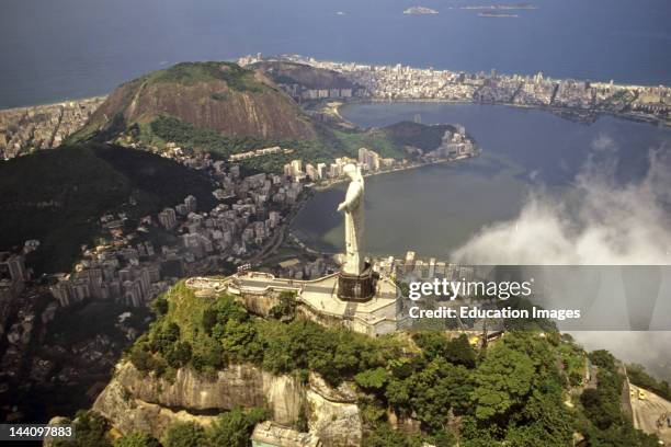 Brazil, Rio De Janeiro, Corcovado Christ Statue.