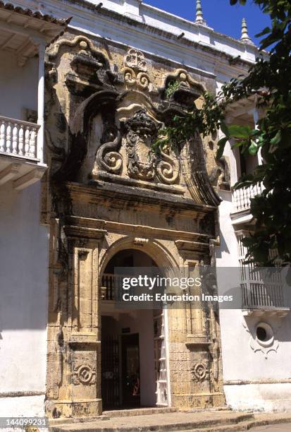 Colombia, Cartagena, House Of Inquisition Museum.