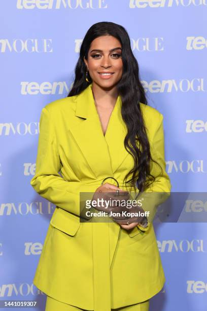 Lilly Singh attends Teen Vogue Summit 2022 at Goya Studios on November 12, 2022 in Los Angeles, California.