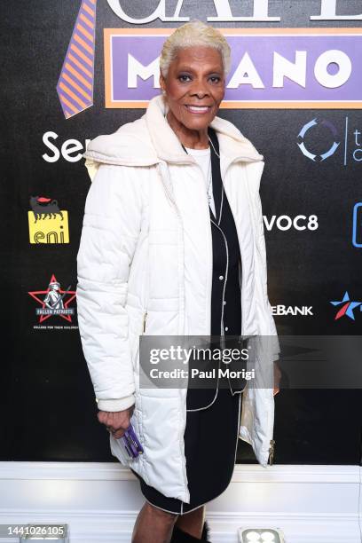 Dionne Warwick attends the Cafe Milano's 30th Anniversary Party at Cafe Milano on November 11, 2022 in Washington, DC.