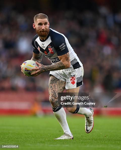 Sam Roberts Rugby Sam Tomkins of England during the Rugby League World Cup Semi-Final ...