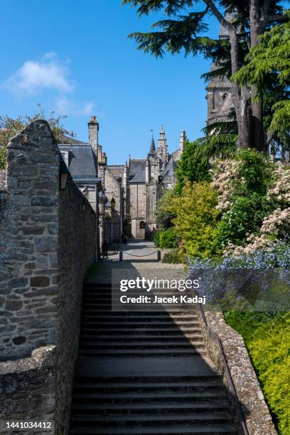 saint-malo de dinan church - cotes d'armor bildbanksfoton och bilder