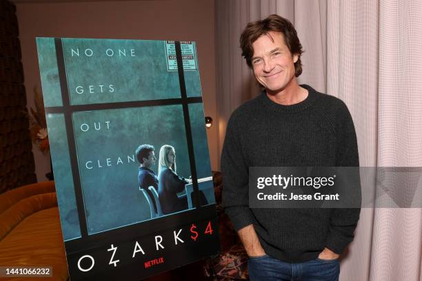 Jason Bateman attends Netflix's "Ozark" SAG Q&A at Netflix Tudum Theater on November 12, 2022 in Los Angeles, California.