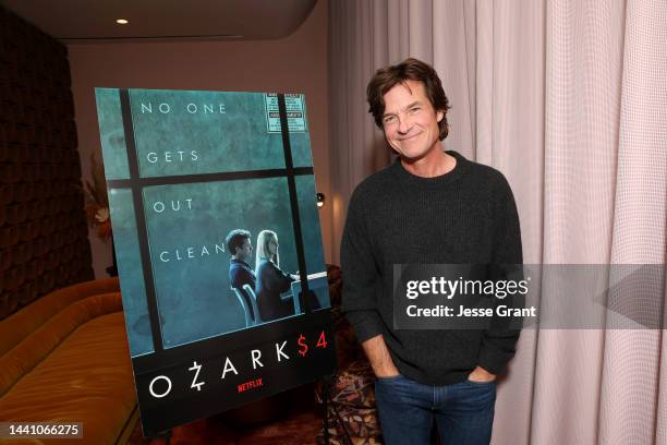 Jason Bateman attends Netflix's "Ozark" SAG Q&A at Netflix Tudum Theater on November 12, 2022 in Los Angeles, California.