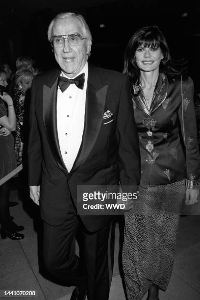 Outtake; Gameshow host Ed McMahon with his wife Pamela at the 12th biennial Carousel of Hope gala, hosted by Barbara and Marvin Davis at the Beverly...