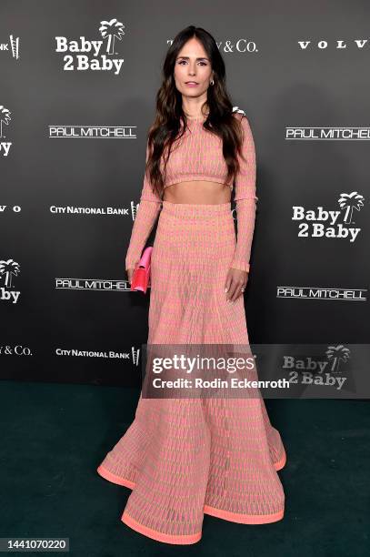 Jordana Brewster attends the 2022 Baby2Baby Gala presented by Paul Mitchell at Pacific Design Center on November 12, 2022 in West Hollywood,...