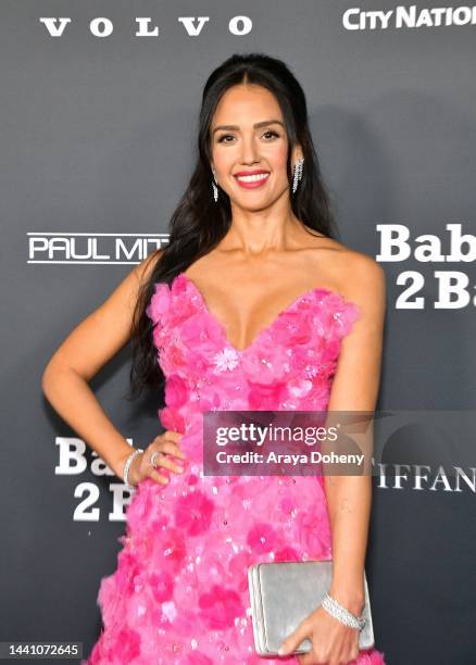 Jessica Alba attends the 2022 Baby2Baby Gala presented by Paul Mitchell at Pacific Design Center on November 12, 2022 in West Hollywood, California.