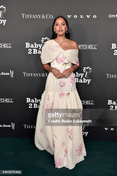 Ayesha Curry attends the 2022 Baby2Baby Gala presented by Paul Mitchell at Pacific Design Center on November 12, 2022 in West Hollywood, California.